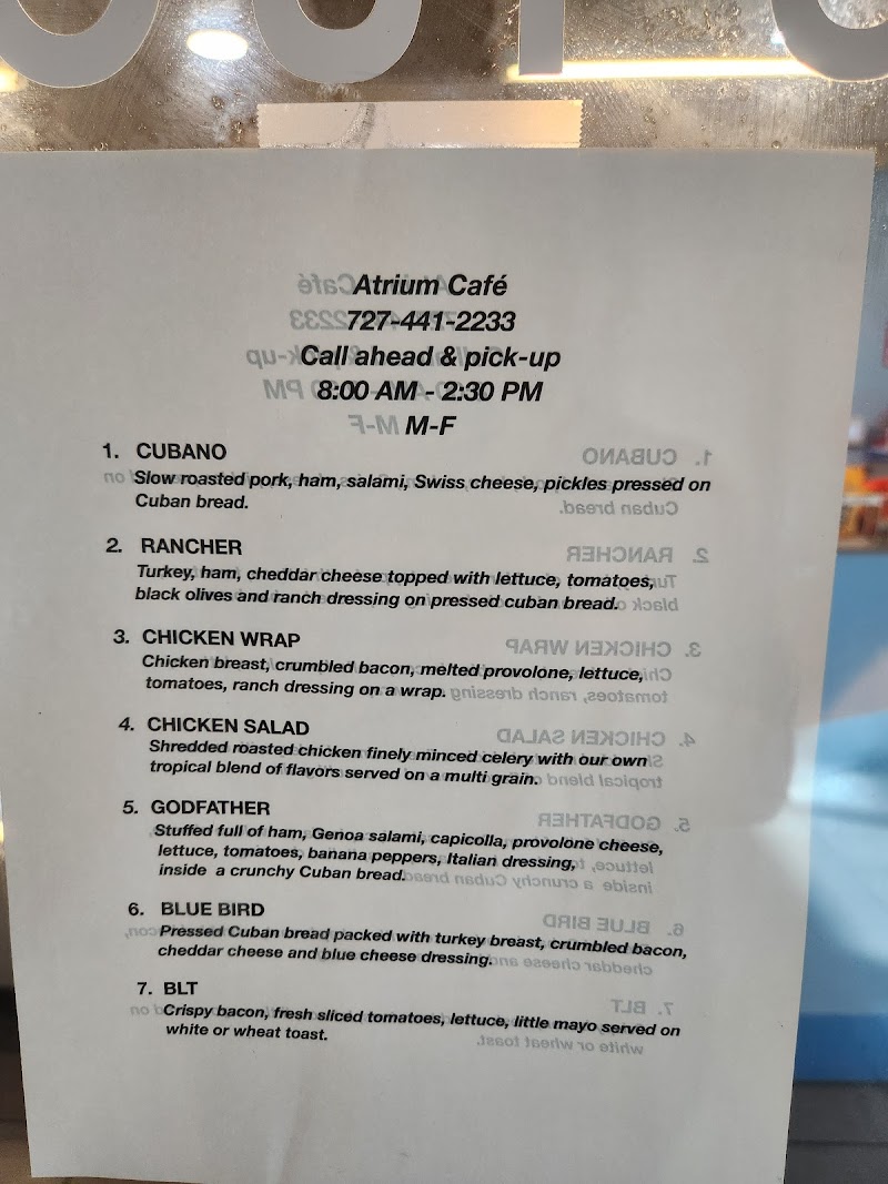 Atrium Cafe
