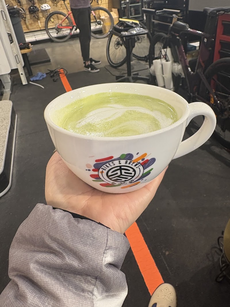 Brews Cafe Inside SBR Bikes