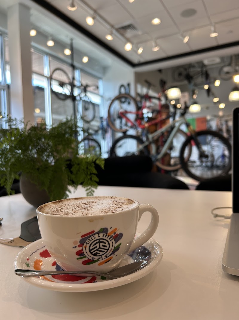 Brews Cafe Inside SBR Bikes