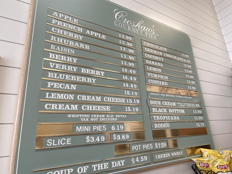 Croshaw's Gourmet Pies