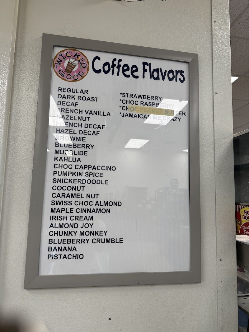 Wicked good coffee donuts and more