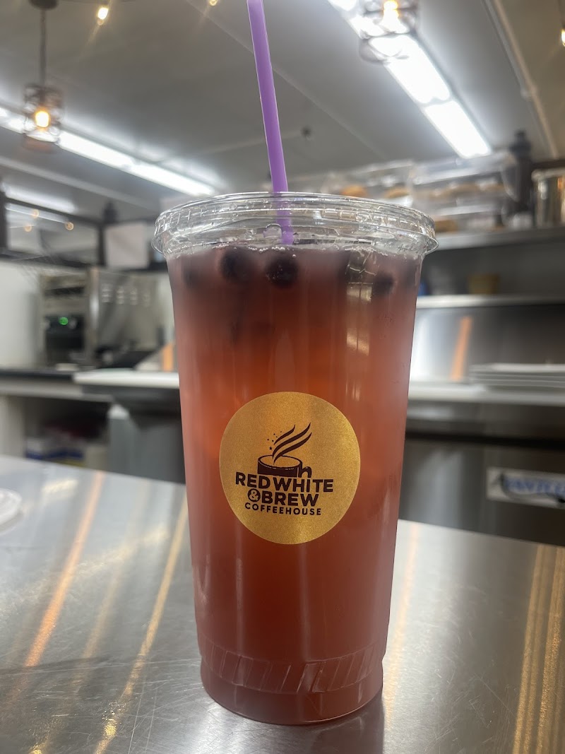 Red, White & Brew Coffeehouse & Budding Violet Gift Shop