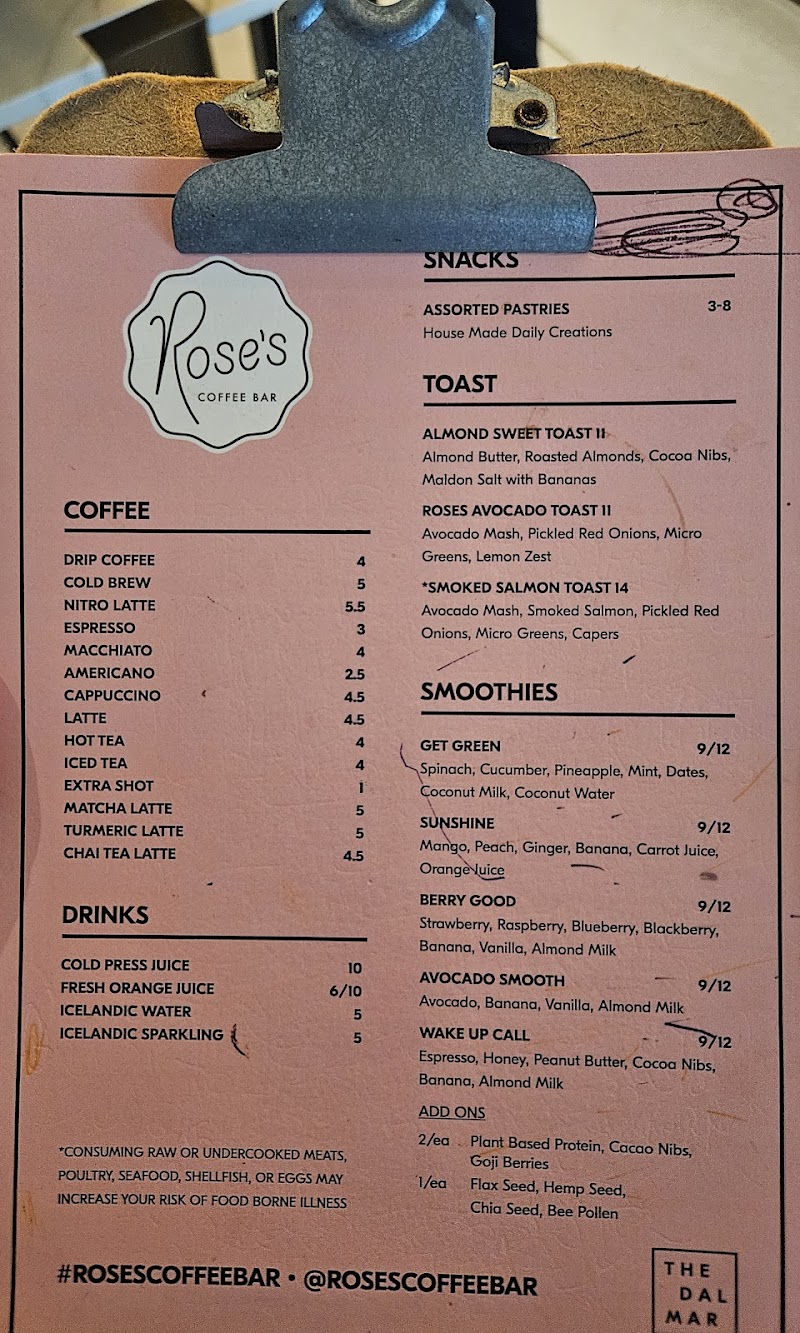 Rose's Coffee Bar