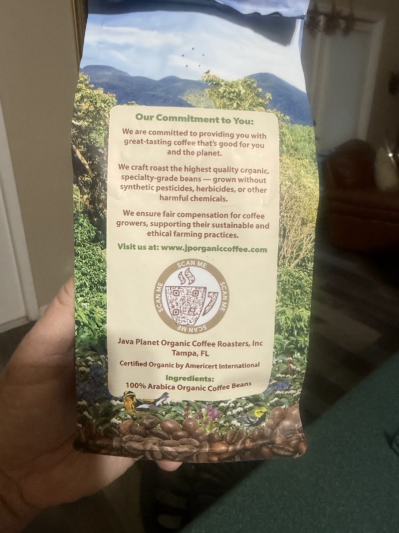 Java Planet Organic Coffee Roasters