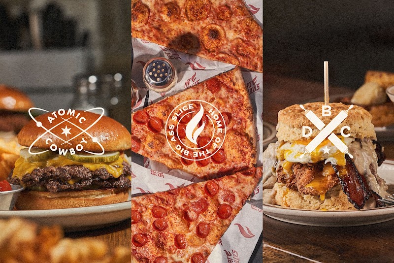 Atomic Cowboy home of Denver Biscuit Co & Fat Sully's NY Pizza