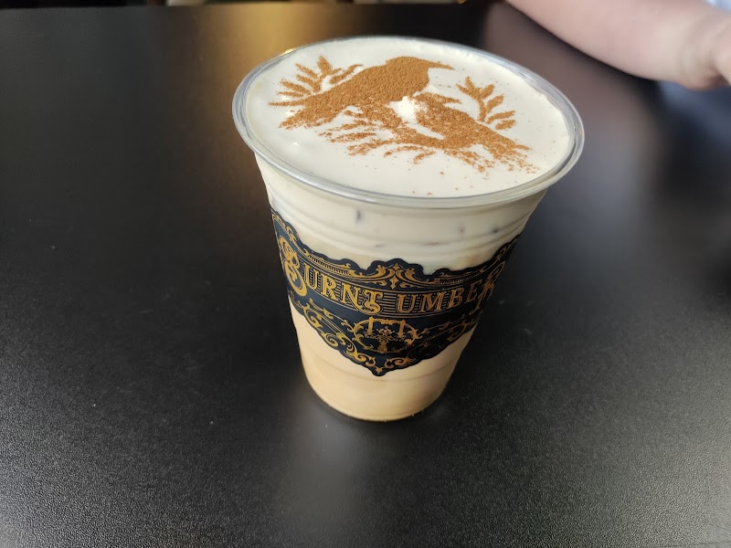 Burnt Umber Coffee ft. Petals & Poison Tea Room