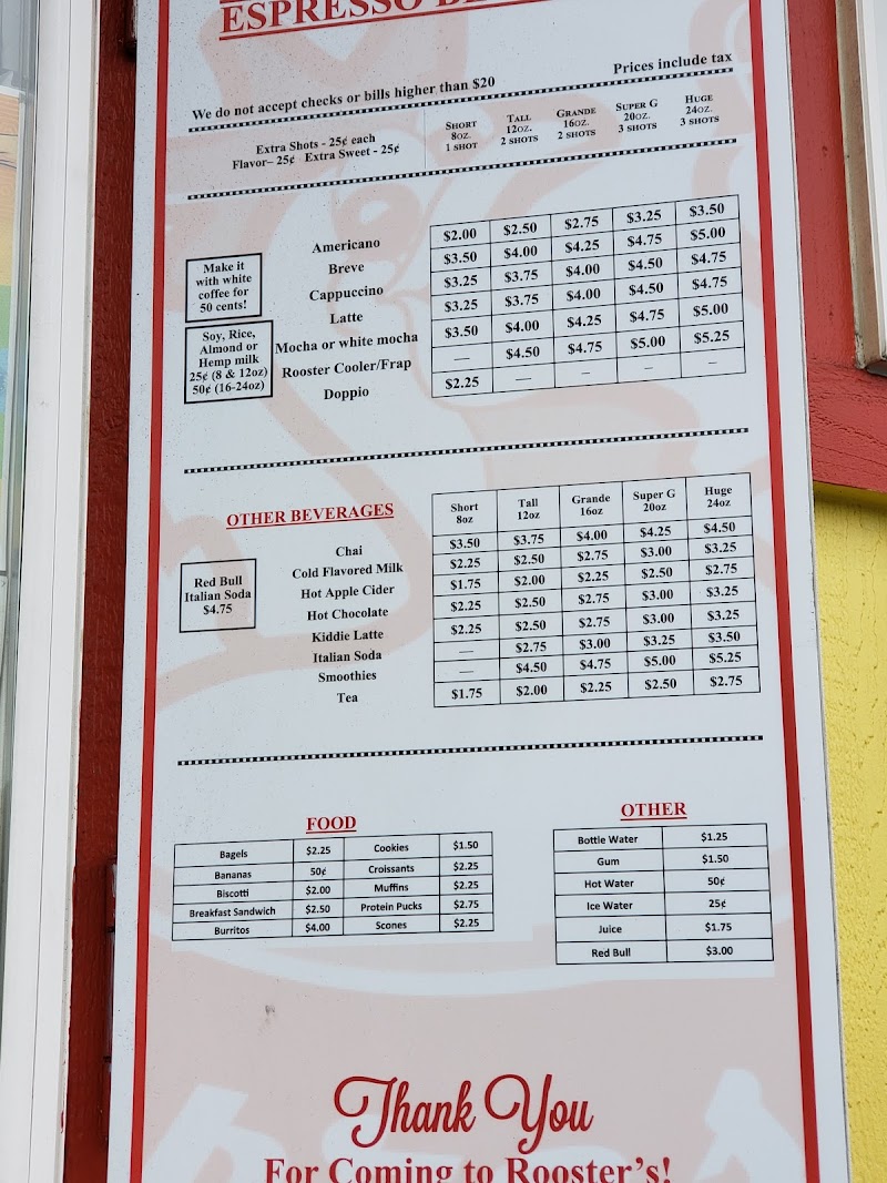 Rooster's Espresso
