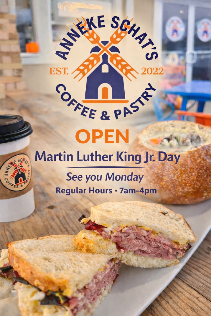 Anneke Schat's coffee and pastry