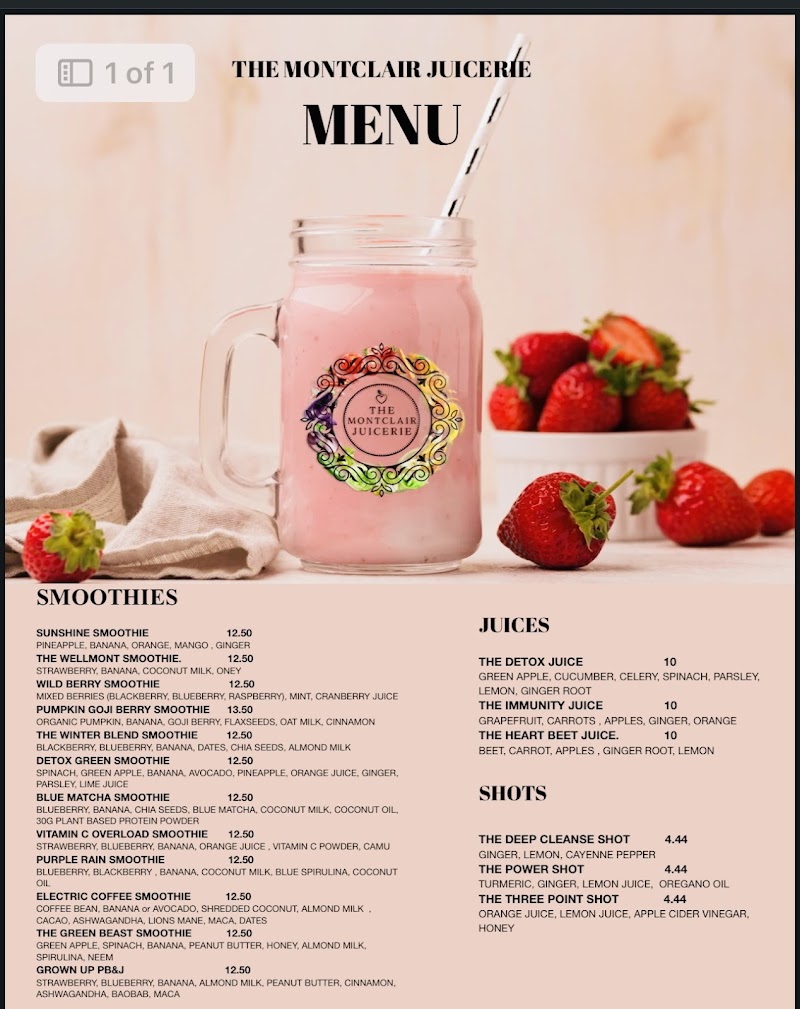 The Montclair Juicerie