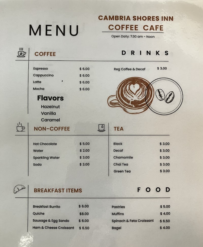 Cambria Shores Coffee Bar