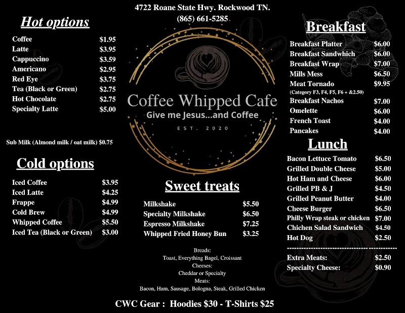Coffee Whipped Cafe