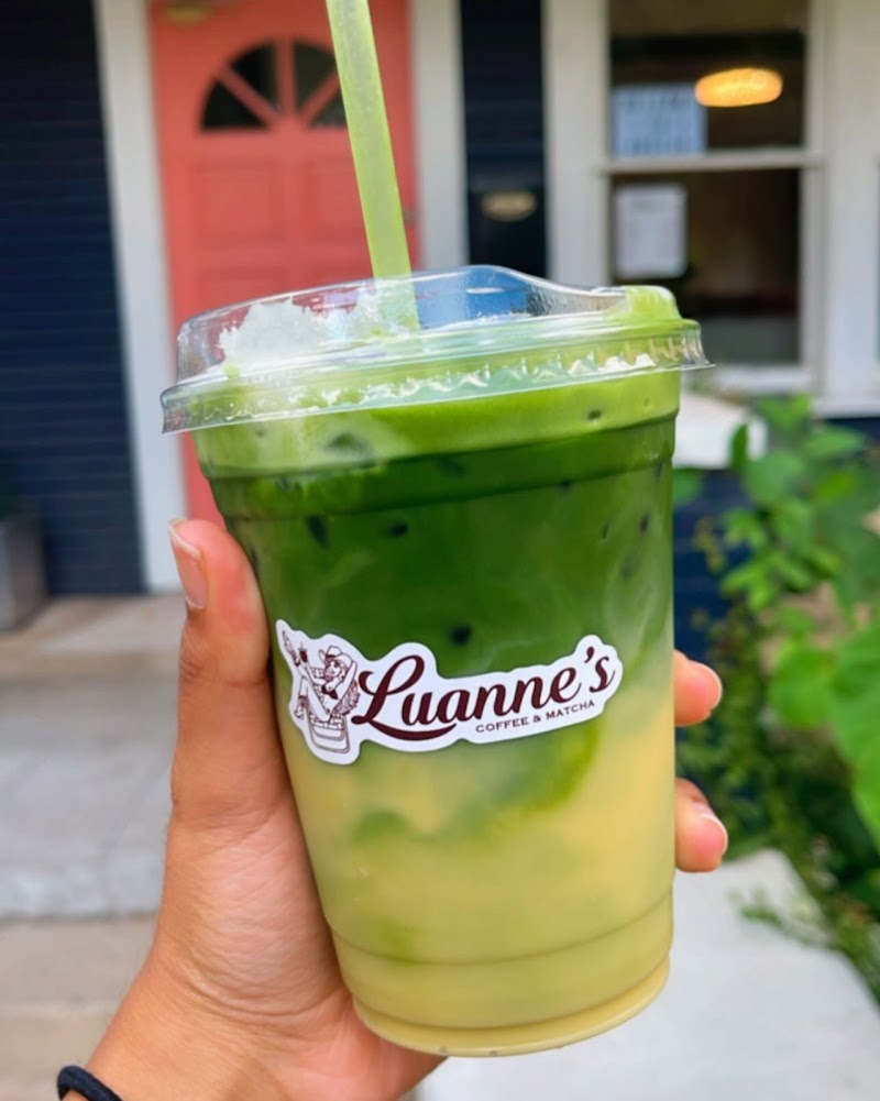 Luanne’s coffee and matcha