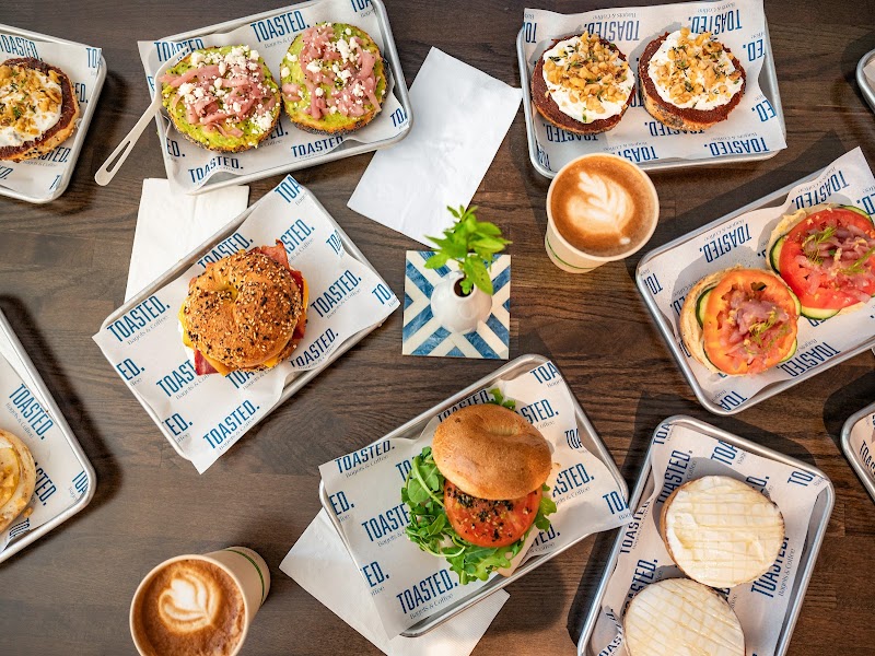 TOASTED. Bagels & Coffee