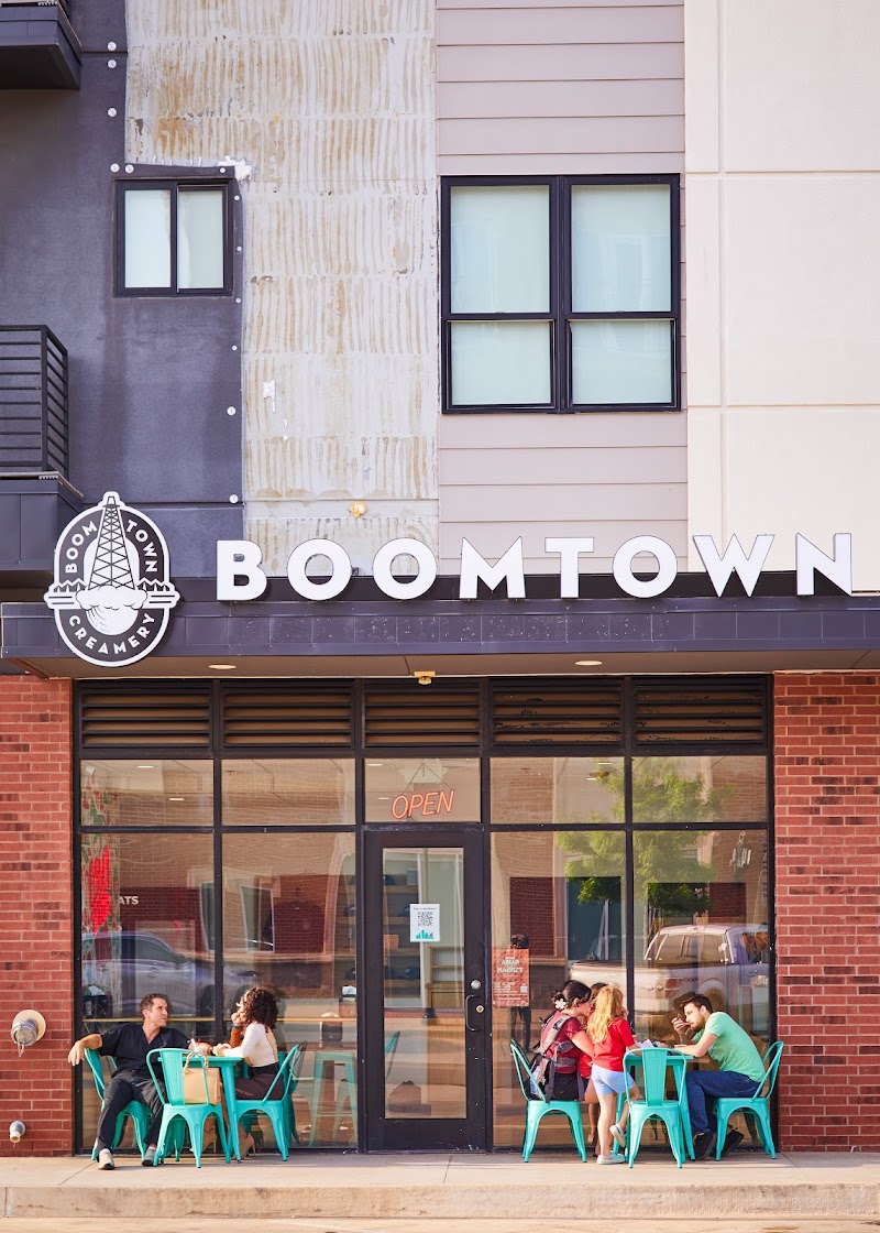 Boom Town Creamery Small Batch Ice Cream Shop