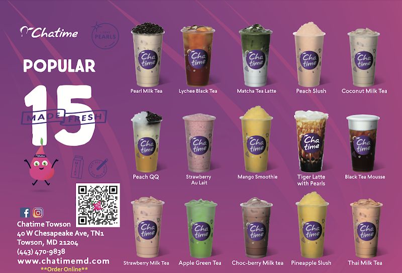 Chatime Towson Bubble Tea and Bakery