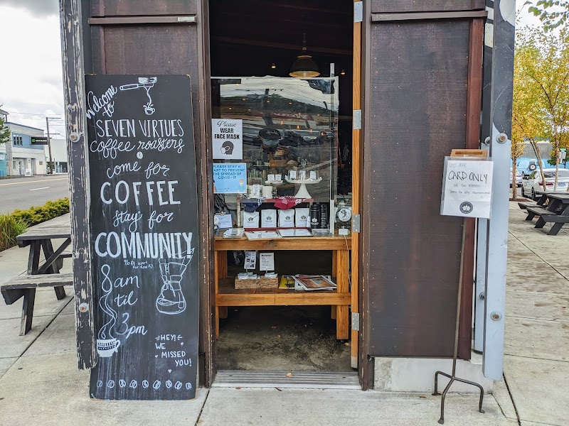 Seven Virtues Coffee Roasters at the Zipper