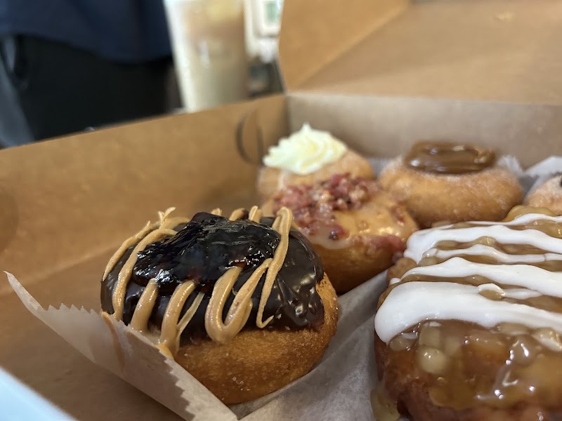 Purple Glaze Donuts etc.