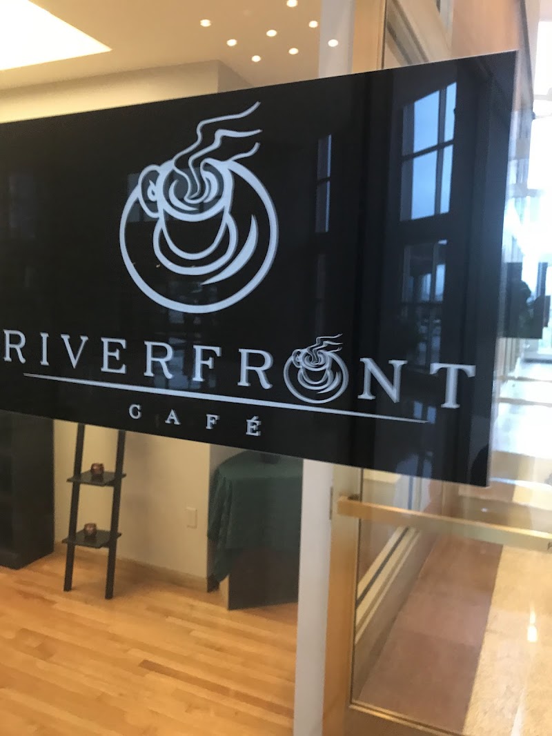 Riverfront cafe