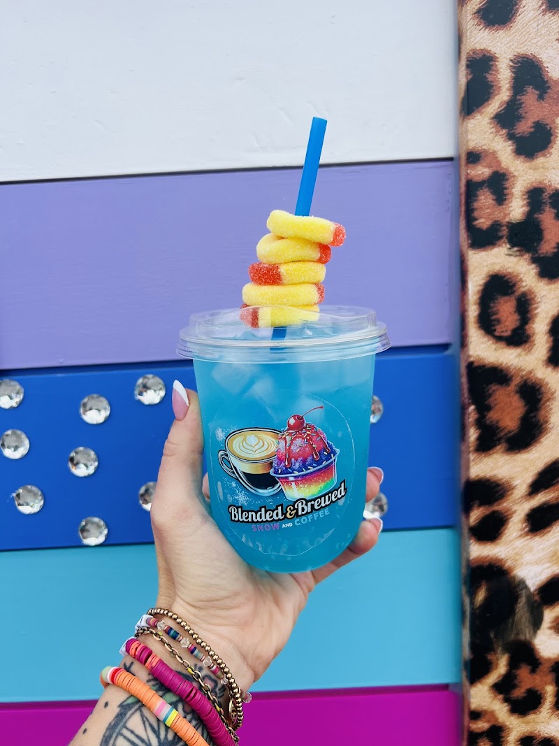 Blended & Brewed Snow and Coffee