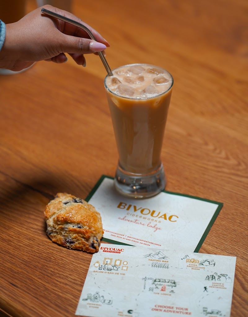 Bivouac Adventure Lodge: Cider Bar, Coffee Shop, & General Store