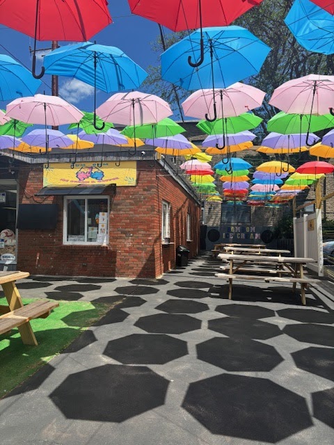 Bom Bom ice cream and coffee