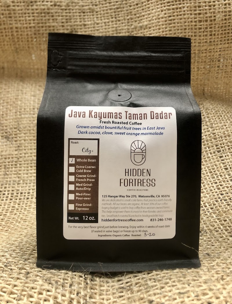 Hidden Fortress Coffee @ Cruzio