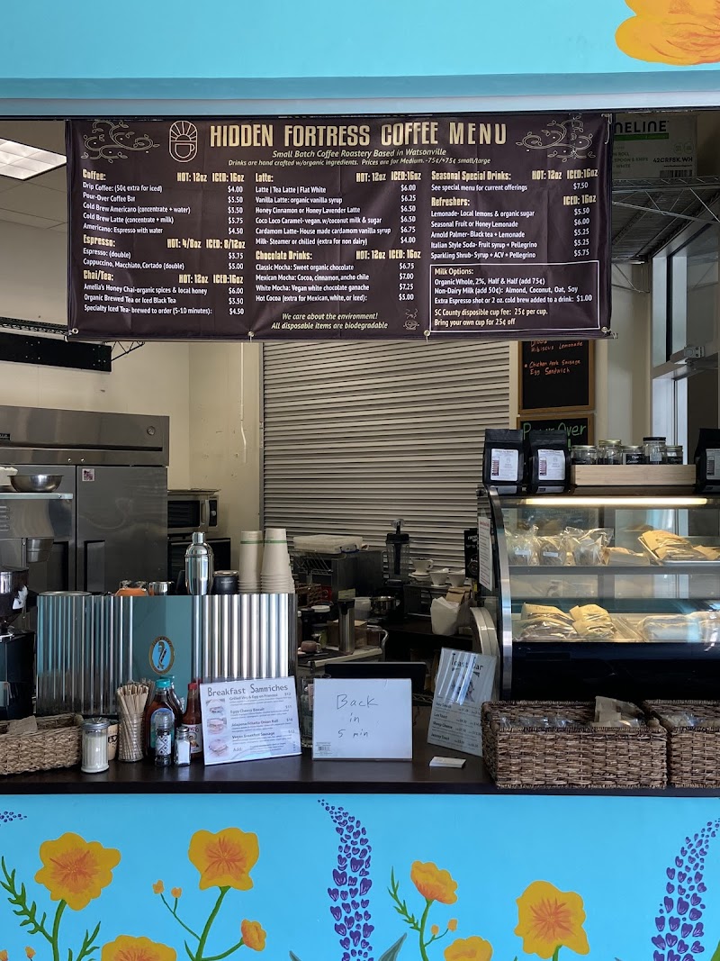 Hidden Fortress Coffee @ Cruzio