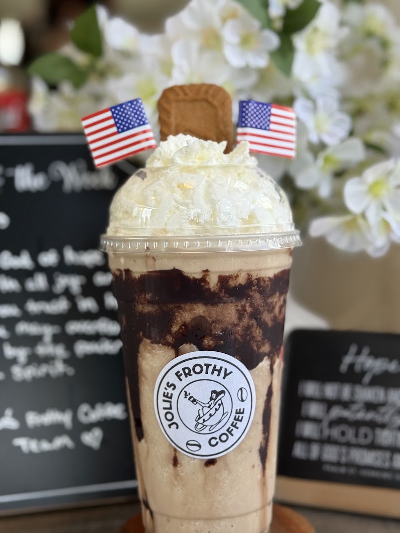 Jolie’s Frothy Coffee