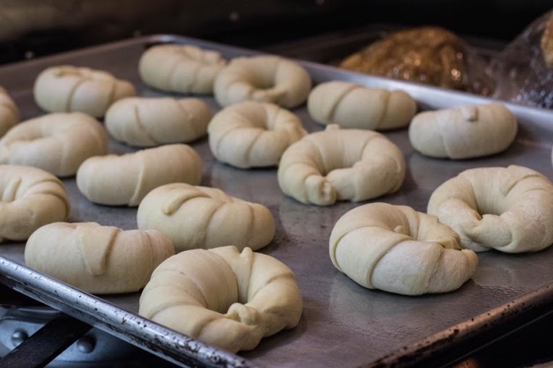 Black and white cafe