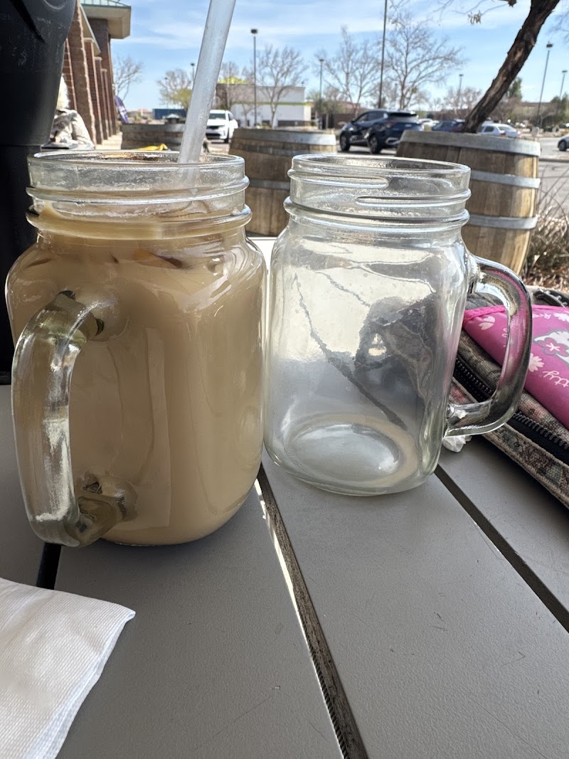 Black and white cafe