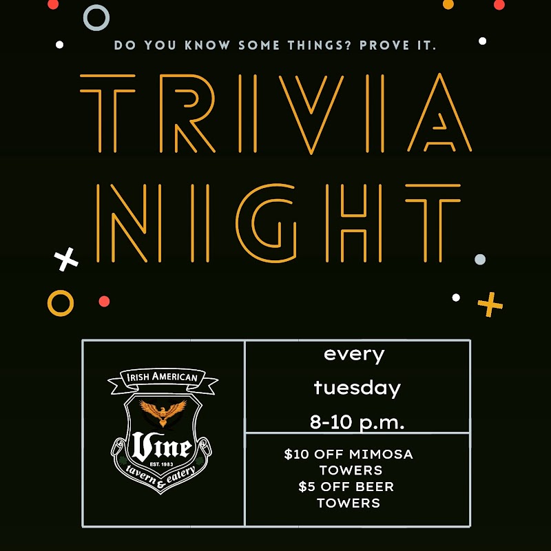 Vine Tavern & Eatery - DOWNTOWN Iowa City