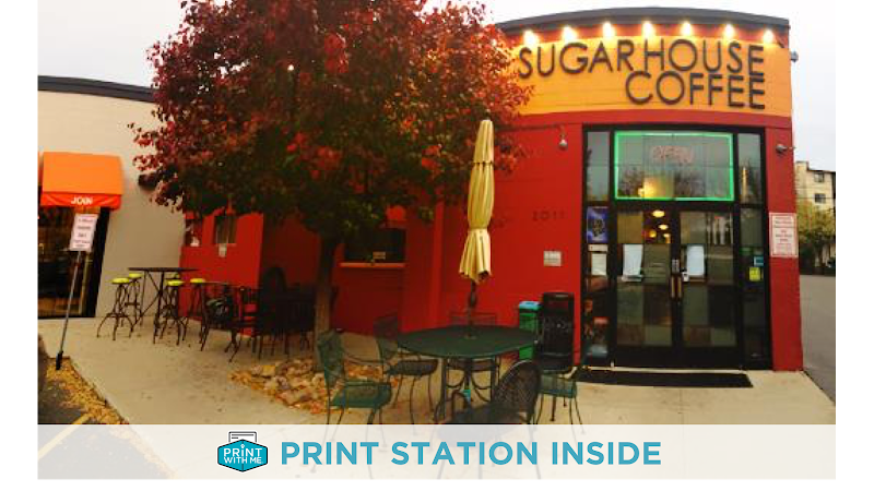 PrintWithMe Print Kiosk at Sugar House Coffee