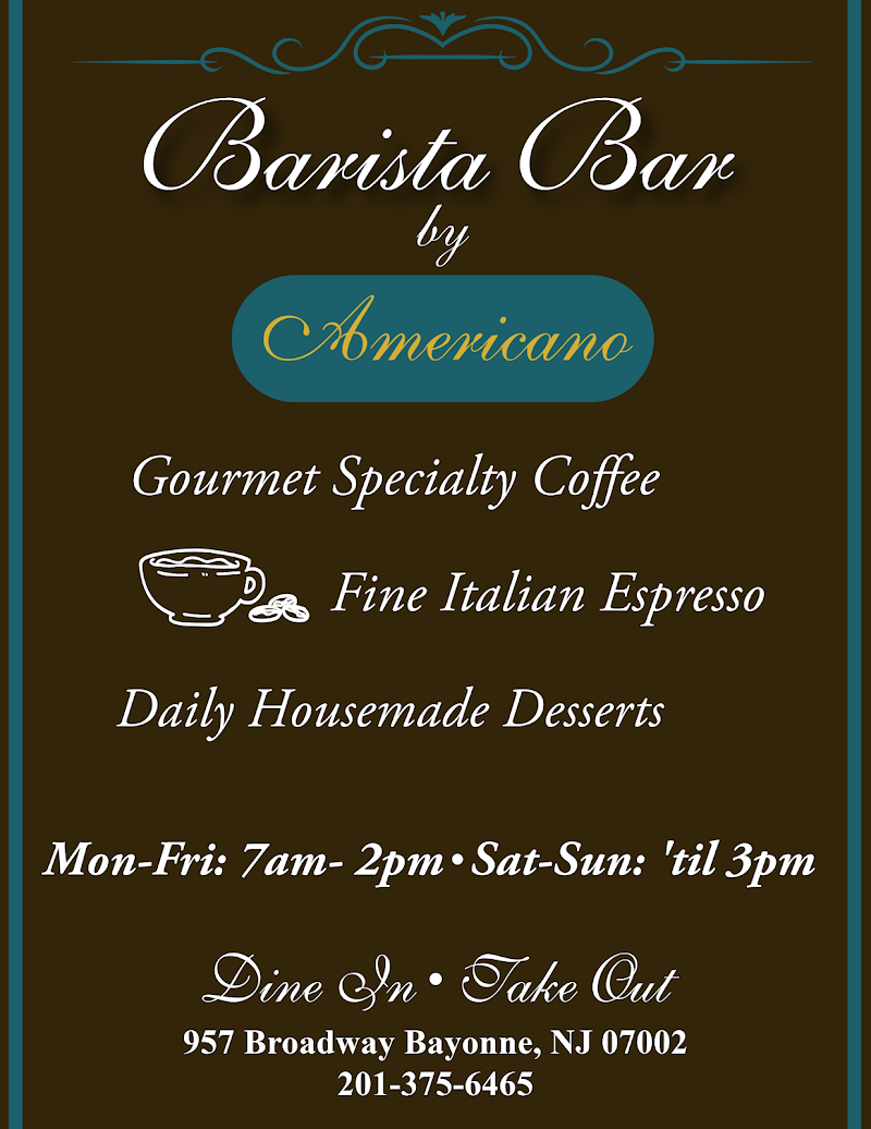 Barista Bar By Americano