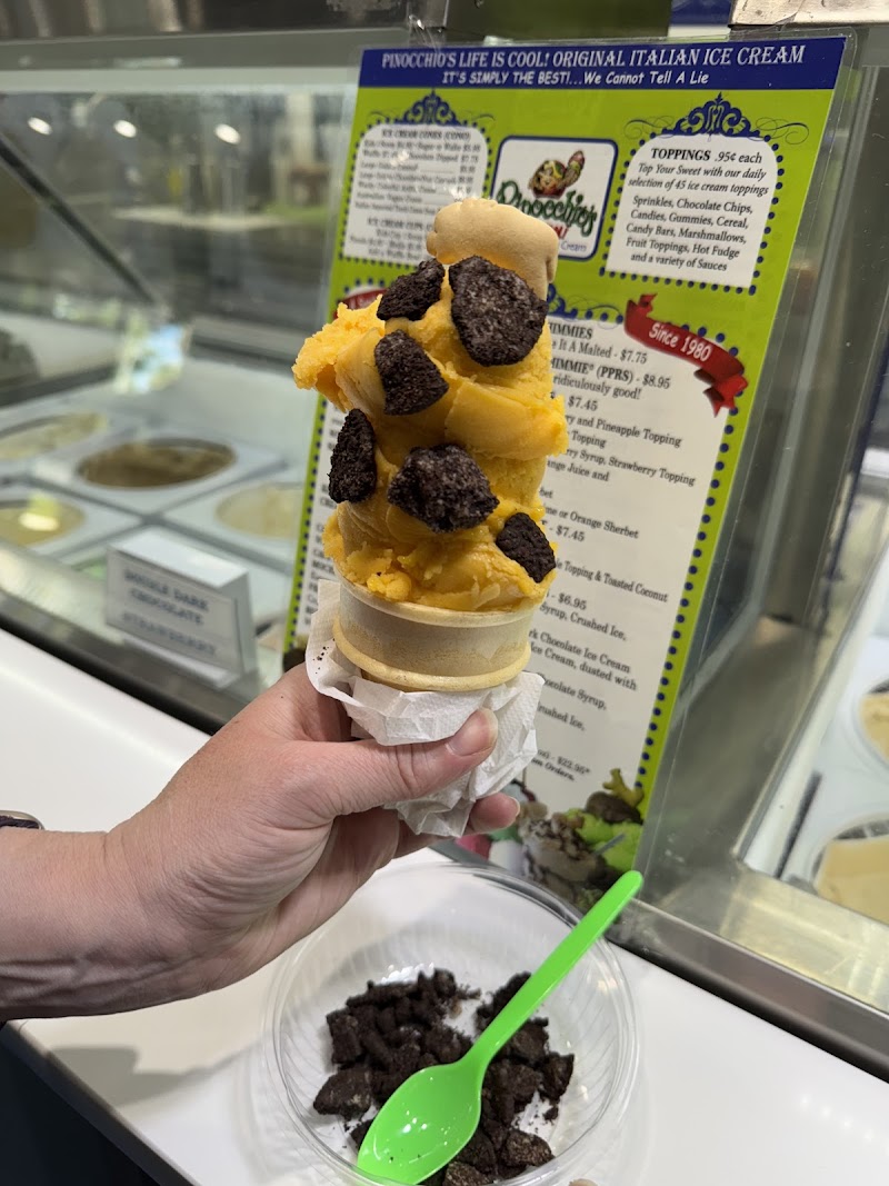 Pinocchio's Original Italian Ice Cream