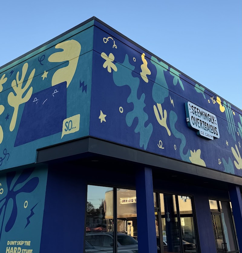 Seemingly Overzealous Ice Cream