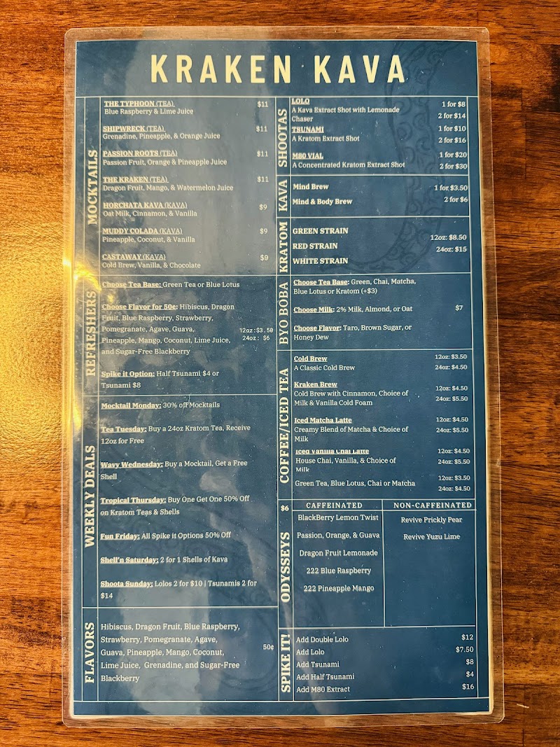 Kraken Kava